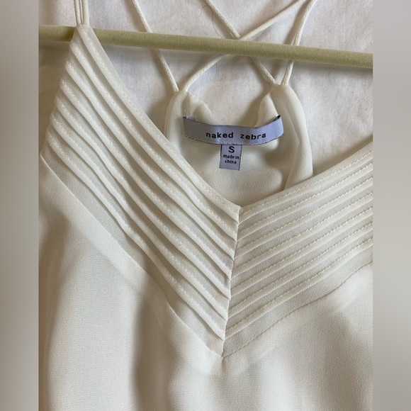 Naked Zebra Tank Top Size Small - Picture 5 of 6